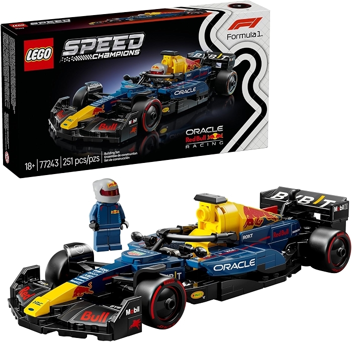 LEGO Speed Champions Oracle Red Bull Racing RB20 F1 Race Car Model Kit - 77243