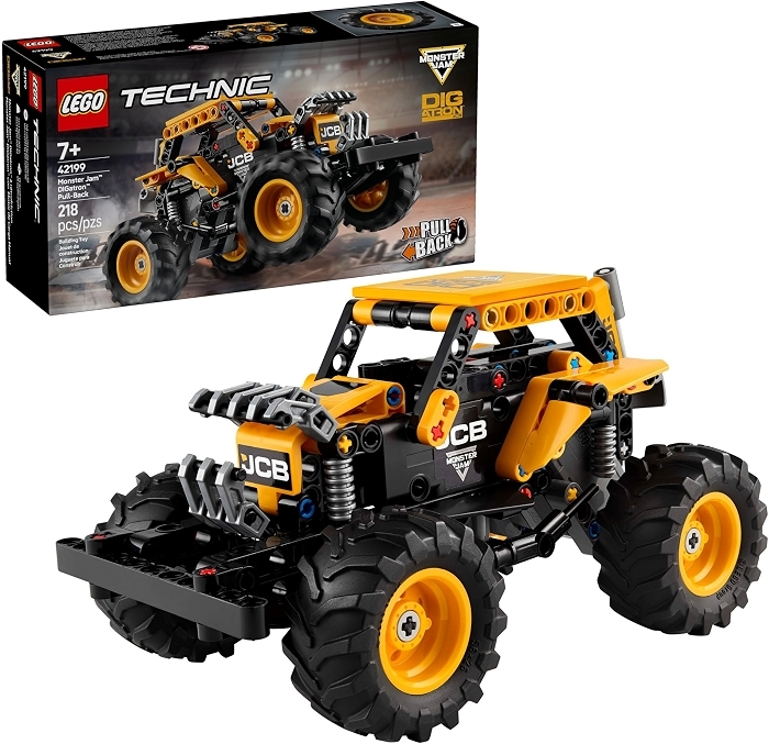 LEGO Technic Monster Jam DIGatron Pull-Back Monster Truck Toy - 42199