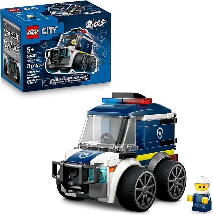 LEGO City Rides โ Police Truck 60481