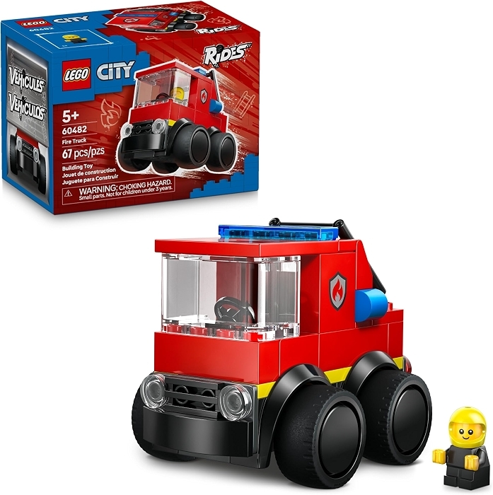 LEGO City Rides โ Fire Truck 60482