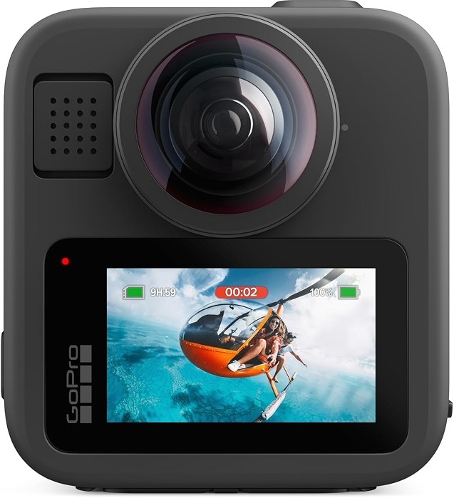 GoPro MAX2 - Waterproof 360 + Traditional Action Camera, 8K Video, 29MP Photos