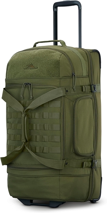 High Sierra Pathsetter Medium Wheeled Duffle - Moss