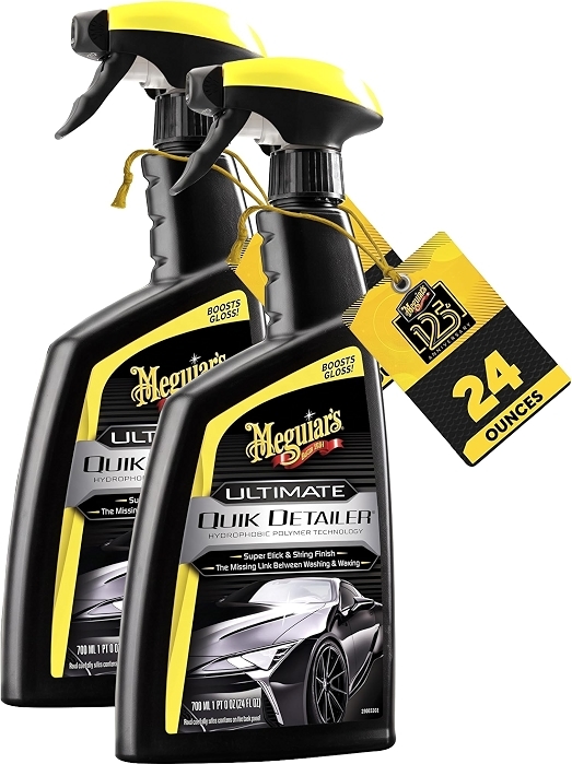 Meguiar's Ultimate Quik Detailer, 24 Oz, 2 Pack