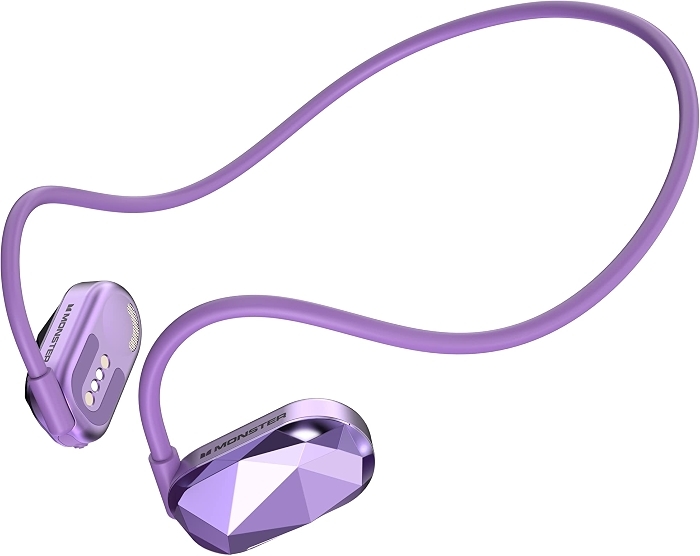 Monster Aria Free Open Ear Headphones, Wireless Bluetooth, 8H Playtime