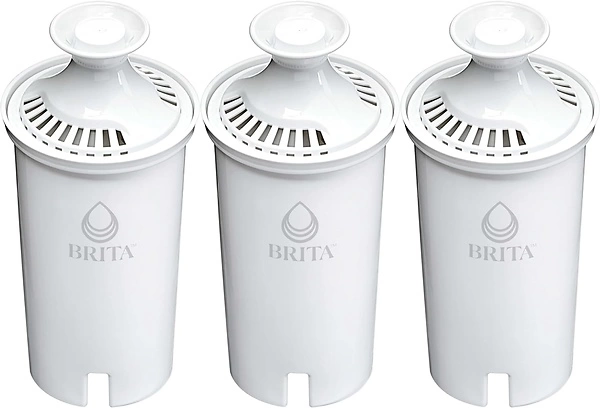 Brita Standard Water Filter Replacements, Lasts 2 Months, Reduces Chlorine Odor