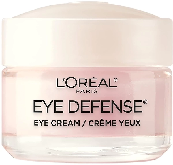 L'Oreal Paris Dermo-Expertise Eye Defense Eye Cream with Caffeine and Hyaluronic Acid 0.5 oz