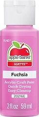 Apple Barrel Acrylic Paint in Assorted Colors (2 oz), 20216, Fuchsia