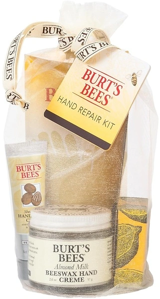Burt's Bees Christmas Gifts, 3 Body Skincare Stocking Stuffers, Hand Repair Set