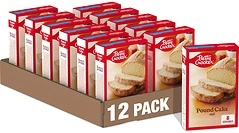 Betty Crocker Pound Cake Mix, 16 oz. (Pack of 12)