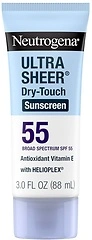 Neutrogena Ultra Sheer Dry-Touch Sunscreen Lotion, SPF 55, 3 fl. oz.