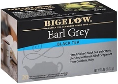 Bigelow Earl Grey Flavored Black Tea, Kosher, 20 Bags, 1.18 Ounces (Pack Of 6)