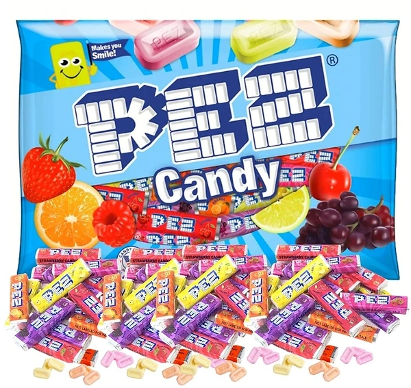 PEZ Candy Refill Rolls, 11 oz Variety Bag (approx 35 Full Rolls in each bag)