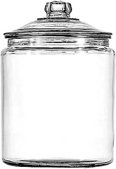 Anchor Hocking Heritage Hill 2 Gallon Glass Jar with Lid
