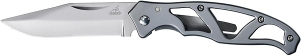 Gerber Paraframe Mini Pocket Knife - 2.2 Inch Plain Edge Stainless Steel