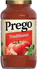 Prego Traditional Pasta Sauce, 24 Oz Jar