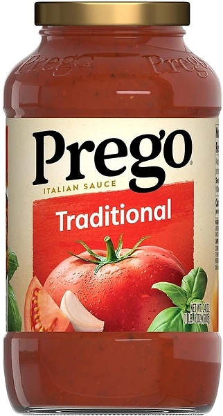 Prego Traditional Pasta Sauce, 24 Oz Jar