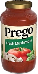 Prego Mushroom Pasta Sauce, 24 oz Jar