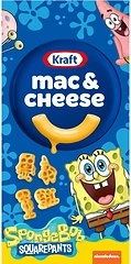 Kraft Mac & Cheese Macaroni and Cheese Dinner SpongeBob SquarePants (5.5 oz Box)