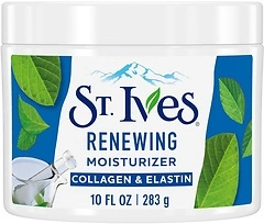 St. Ives Face Moisturizer Cream, Collagen and Elastin, 10 oz, Paraben Free