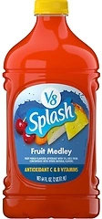 V8 Splash Fruit Medley Flavored Juice Beverage, 64 fl oz Bottle