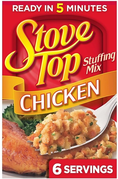 Stove Top Stuffing Mix for Chicken, 6 oz Box