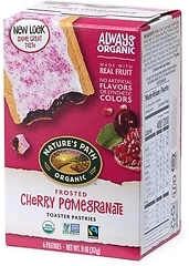 Nature's Path Organic Frosted Cherry Pomegranate Toaster Pastries, 11 Ounce