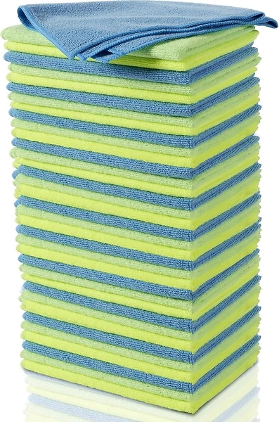 Zwipes Microfiber Towel Cleaning Cloths, 36 Pack, Assorted, (737)