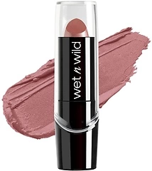 wet n wild Silk Finish Lipstick, Dark Pink Frost, Vitamins A&E, Macadamia