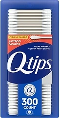 Q-tips Antimicrobial Cotton Swabs, 300 Count