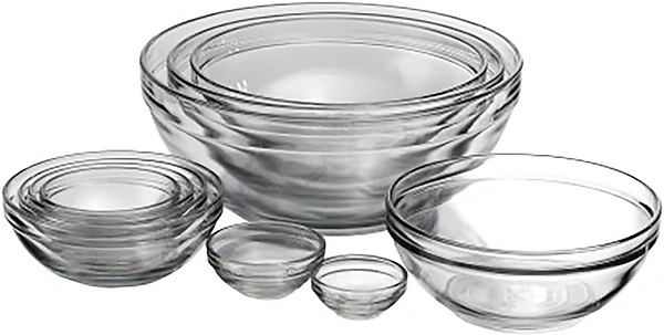 Anchor Hocking 10 Piece Mixing Bowl Set, Nesting Serving & Mixing Bowls