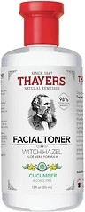 THAYERS Cucumber Witch Hazel Facial Toner, Aloe Vera Formula, 12 oz