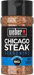 Weber Chicago Steak Seasoning, 2.5 Ounce Shaker