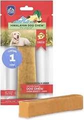 Himalayan Dog Chew Yak Cheese Dog Chew, 1 Large Stick, 3.3 oz, Long Lasting, Dogs <55 lbs