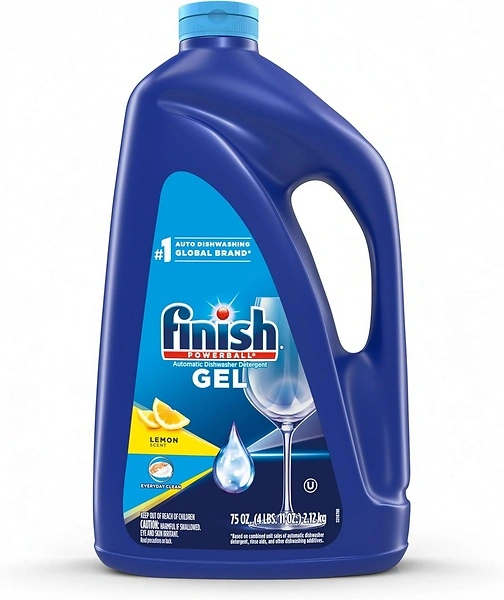 Finish Scent Liquid Gel, Lemon, 75 Ounce