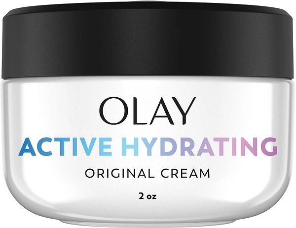 Olay Active Hydrating Cream Face Moisturizer, 1.9 fl oz