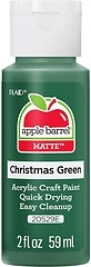 Apple Barrel Acrylic Paint in Assorted Colors (2-Ounce), 20529 Christmas Green