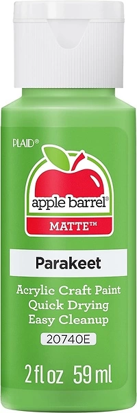 Apple Barrel Acrylic Paint in Assorted Colors (2 oz), 20740, Parakeet