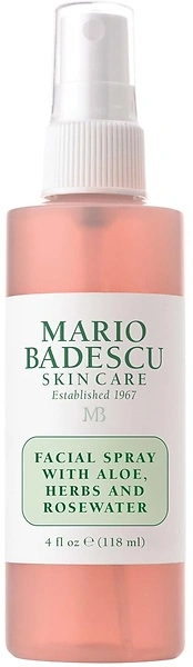 Mario Badescu Facial Spray with Aloe, Herbs and Rose Water, 4 FL OZ
