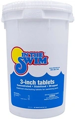 In The Swim 3 Inch Stabilized Chlorine Tablets, 50 Pounds, 90 Available Chlorine
