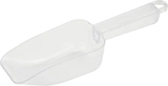 Winco - PS-10 Winco White Utility Plastic Scoop, 10-Ounce