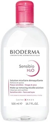 Bioderma Sensibio H2O Micellar Water - Makeup Remover Cleanser for Sensitive Skin