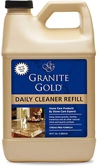 Granite Gold Daily Cleaner Refill, Streak-Free for Granite & Natural Stone, 64 oz