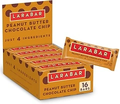 Larabar Peanut Butter Chocolate Chip, Gluten Free Fruit & Nut Bar, 16 Ct