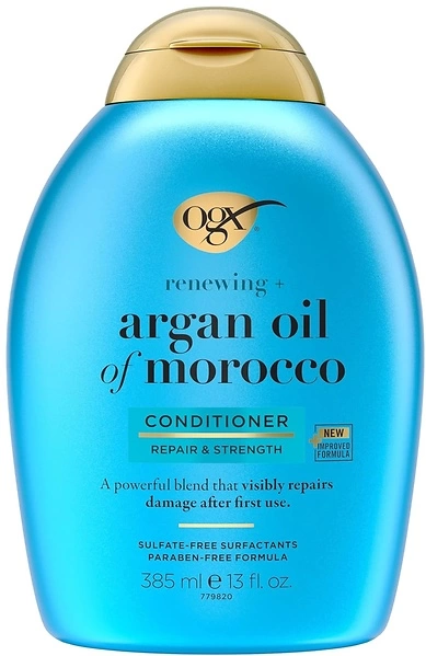 OGX Renewing + Argan Oil of Morocco Conditioner, 13 fl. oz, Repairs Dry, Damaged Hair
