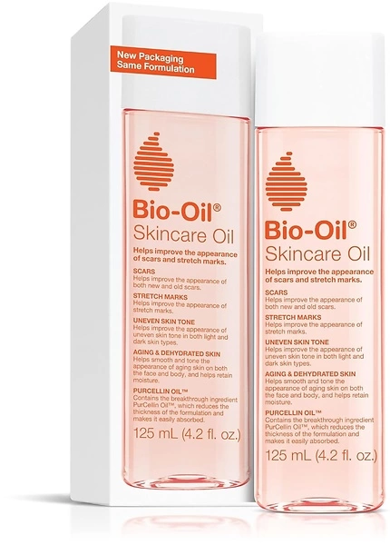 Bio-Oil Skincare Body Oil, Serum for Scars, Stretchmarks, Face Moisturizer - 4.2 oz