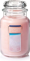 Yankee Candle Pink Sands Scented Large Jar Candle, 22oz, Single Wick