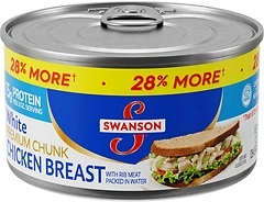Swanson White Premium Chunk Canned Chicken Breast in Water, 12.5 OZ