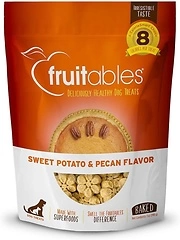 Fruitables Baked Dog Treats - Sweet Potato & Pecan - 7 Ounces