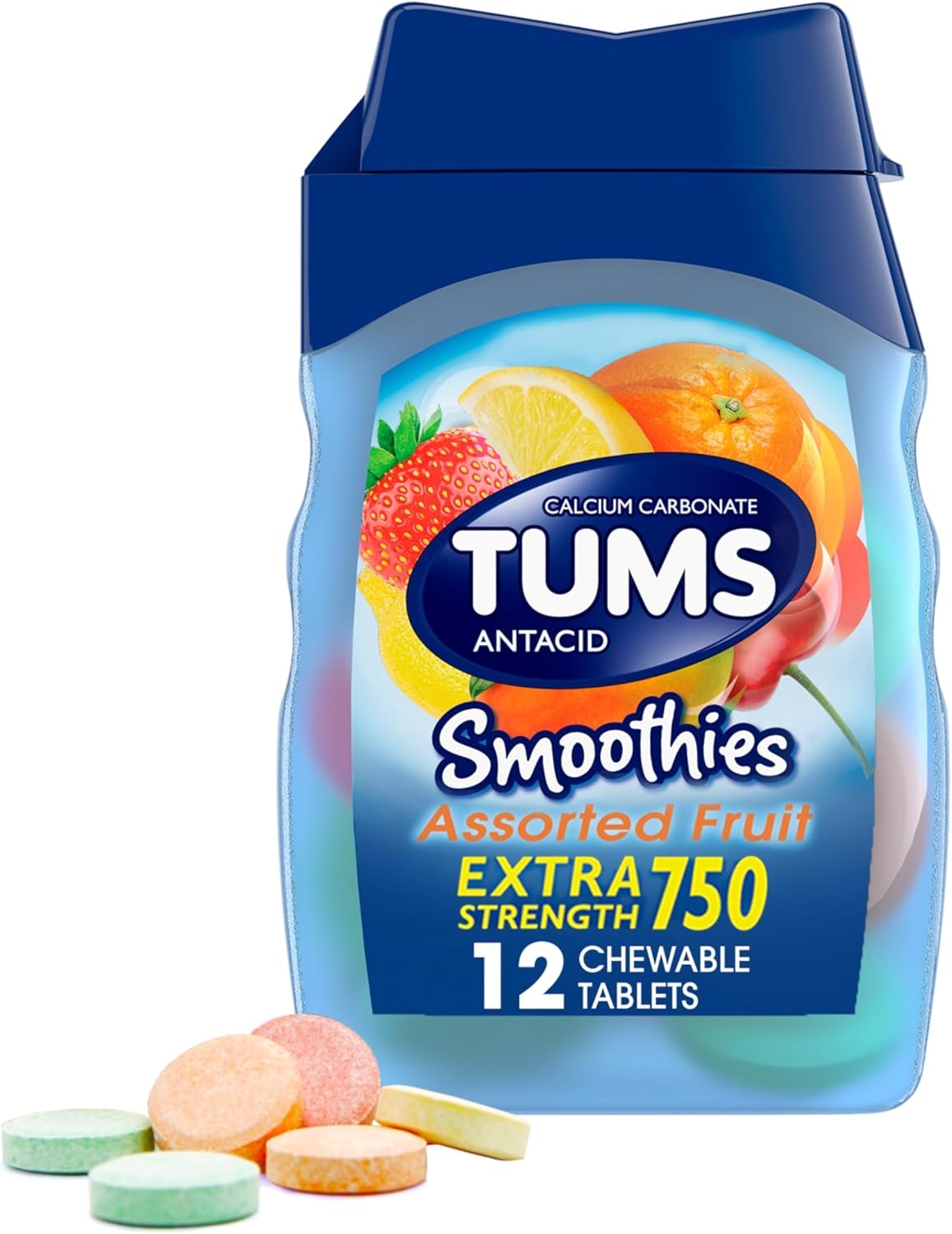 Amazon Deal on TUMS Smoothies Extra Strength Chewable Tablets for