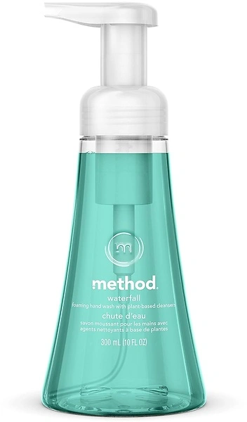 Method Foaming Hand Soap, Waterfall, Paraben and Phthalate Free, Biodegradable Formula, 10 Fl Oz